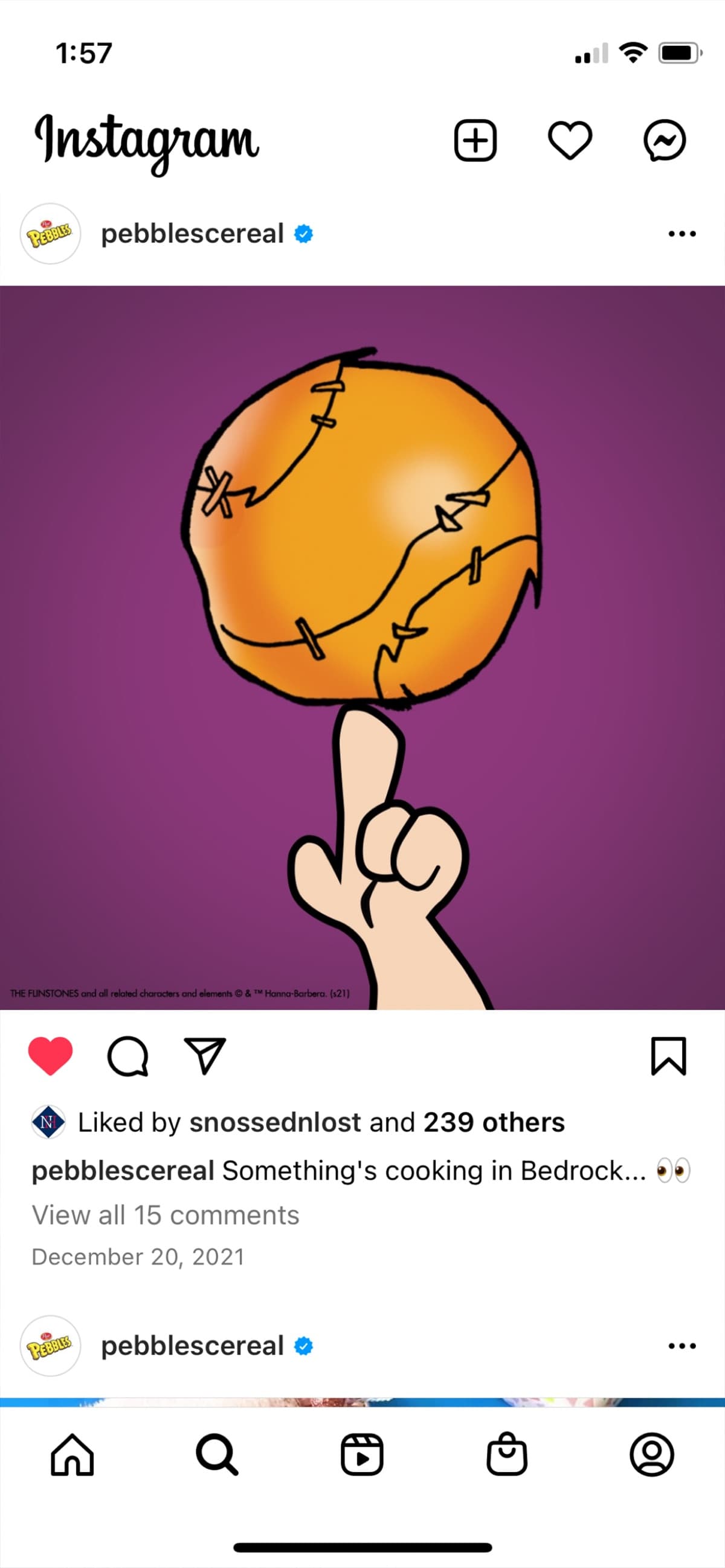 LeBron Instagram post